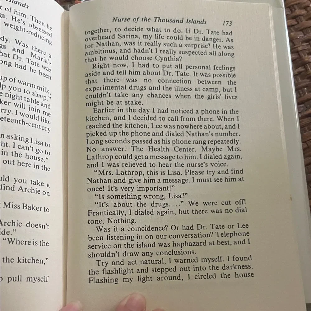 #0973+ Nurse of the Thousand Islands Book